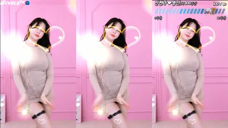 AfreecaTV主播汉娜BJ반핸나2022年2月6日直播视频舞蹈剪辑150036